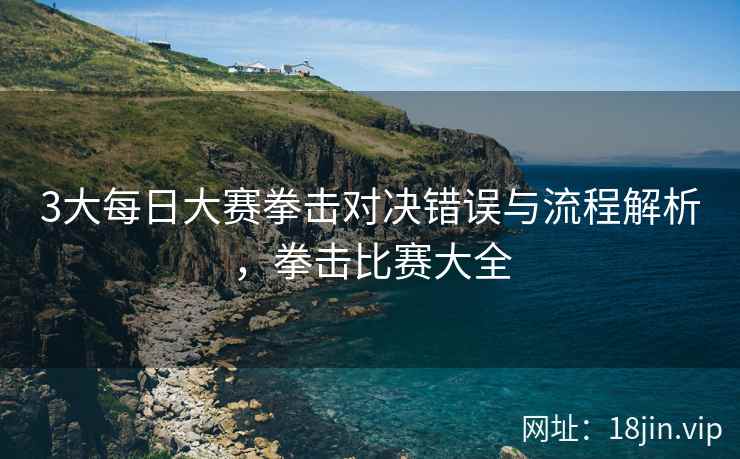 3大每日大赛拳击对决错误与流程解析，拳击比赛大全