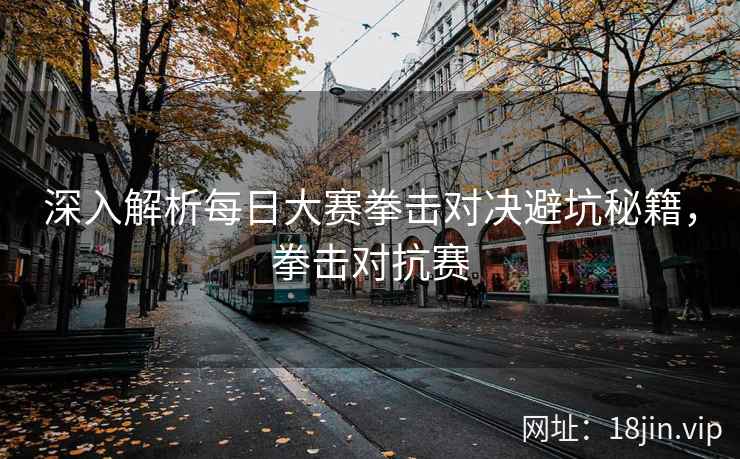 深入解析每日大赛拳击对决避坑秘籍，拳击对抗赛