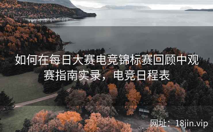 如何在每日大赛电竞锦标赛回顾中观赛指南实录，电竞日程表